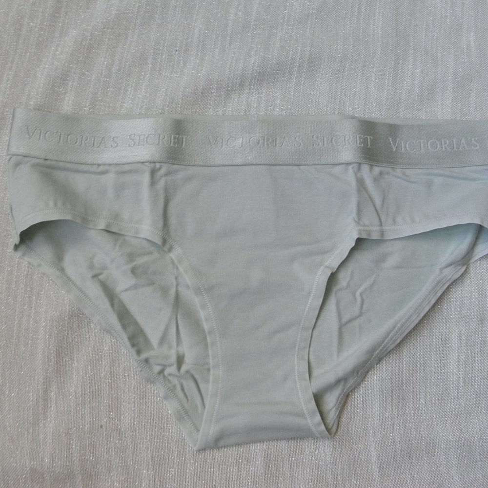 NWT VS Stretch Cotton Logo Hipster - Green